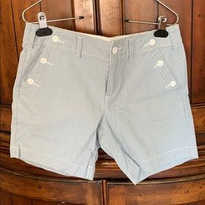 Anthropologie G1 shorts - pinstripe